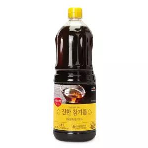 이츠웰 참기름 PET 1.8L 1.65Kg 6개/패트병/소스/양념/요리용/맛내기/대용량/반찬용/업소용/식당/푸드/가공