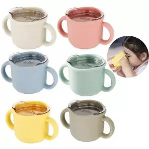 [에디슨] 프리미엄 실리콘 트레이닝컵 아기 쥬스컵 150ml /어린이집...