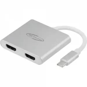 USB Type C to 듀얼 HDMI 컨버터 NM-PCH02