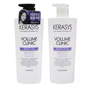 케라시스 샴푸 린스 600ml 볼륨 머리 헤어 관리 케어 모발 두피 가정용 데일리 머릿결