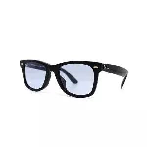 Ray Ban Rayban RB2140F 901/64 52 WAYFARER WASHED LENSES 선글라스 웨이 팔러 라이트 칼라 렌즈 블랙 크