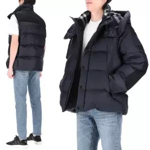 [버버리] 디태처블 슬리브 8083971 M LEEDS 남성 패딩 점퍼 베스트