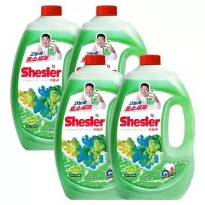 쉬슬러 액체세제 유칼립투스 본품 2.5L 4개