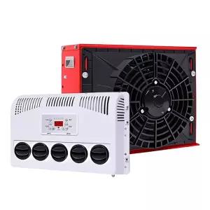 차량용 에어컨 덤프트럭 지게차 굴착기 중장비 12v 24v 트레일러