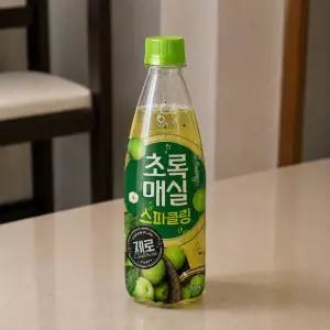 웅진 초록매실 음료 스파클링 제로 350ml X 20개