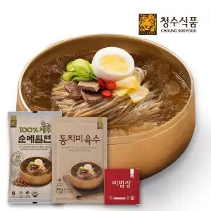 청수식품 100% 제주 순메밀면 15세트