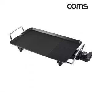 Coms 캠핑 삼겹살 고기불판 고기 넌스틱 전기그릴 소형 WJ981