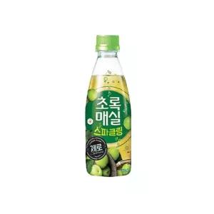 웅진 초록매실 스파클링 제로 350ml x 20개