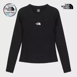 [노스페이스][노스페이스 공식] NT7TS31A 여성 에센셜 긴팔 래쉬가드 BLK
