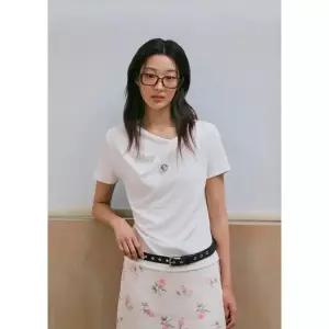갤러리아 LAP 웨이스트 셔링 턱 반팔티 AS2CT520