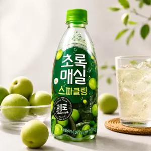 초록매실 스파클링 제로 350ml 20개