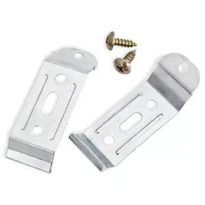 커튼클립 J블라인드용 1287 커튼레일 부속 고정 스냅 브라켓2P