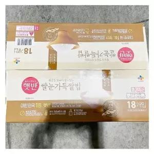 햇반 쌀눈가득 쌀밥 210G X 18