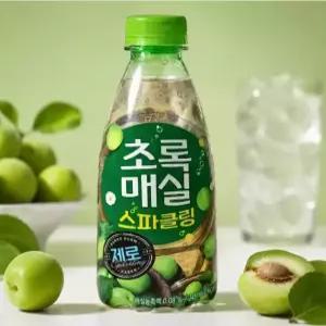 초록매실 스파클링제로 350ml 20개