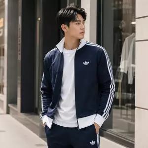 [아디다스] 져지 클래식 트랙 탑 남성 네이비인디고 KE3526
