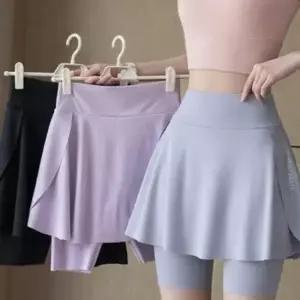레깅스 스커트 5부 치마바지 커버업 운동복