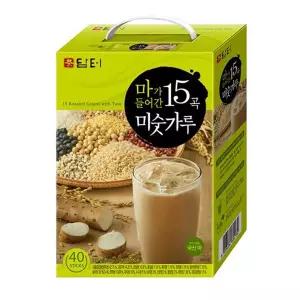 담터 마가 들어간 15곡 미숫가루 40T곡물차 사무실선물 영양 맛있는 라떼 간식용