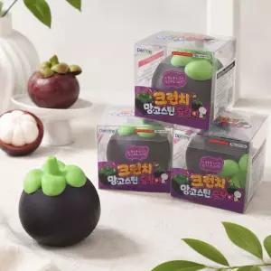 망고스틴 크런치 슬랑이 말랑이 스퀴시 크랑이 크리스피 스트레스 해소 볼 1PCS
