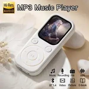 2026년형 새로운 1.8인치 슬림 MP3 플레이어 블루투스 5.4 휴대용 워크맨 호환 가능한 전자책 녹음 기능이