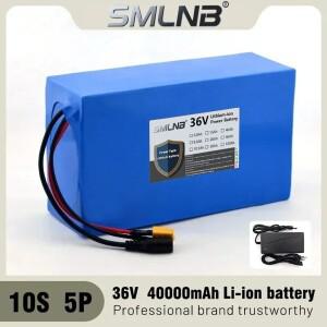 10S5P 36V 40Ah 리튬이온 배터리 내장형 BMS 1000W 모터 전동 스쿠터 전기 삼륜차