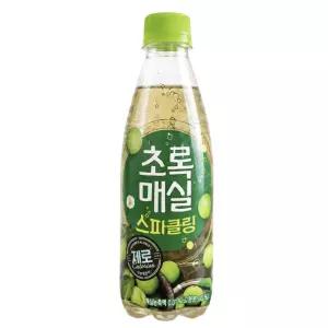 웅진 초록매실 스파클링제로 350ml x 20개