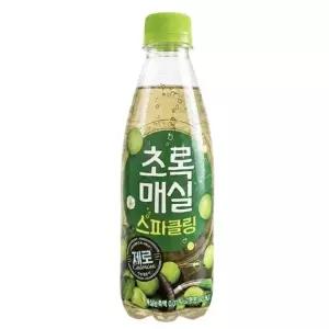 웅진 초록매실 스파클링제로 350ml x 20개