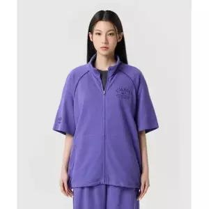 UMBRO 90 테리 반팔 집업 자켓 퍼플 UR311CFT71 6614316 _LPU0 _