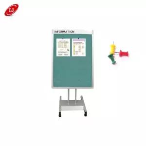 스탠드게시판 DS-1700 Green 450x780 압핀꽂이식액자 탁상용 벽길이용 자석