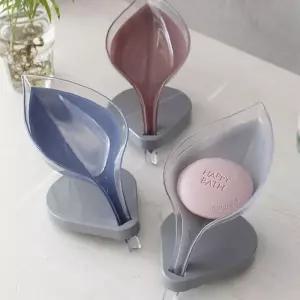 욕실비누대 나뭇잎모양 받침대 나뭇잎 수세미 홀더 비누 주방 욕실 받침 모양