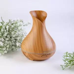 호리병안개가습기(400ml)초음파가 미니우드가 인테리어가 실내습도조절 가정용가 탁상가 디자인가 예쁜가