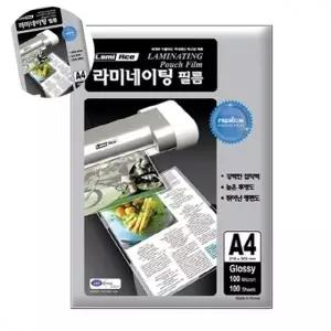 포스터코팅 코팅용지 코팅지 A4 100매 1개
