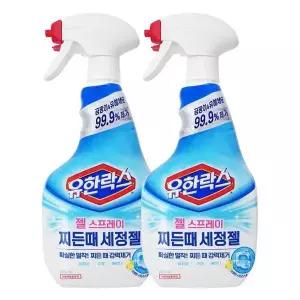 [셀러허브]유한락스 찌든때 세정 젤 스프레이 600ml + 600ml (S47619361)