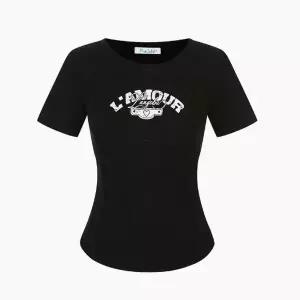[에고이스트][AK수원점] [에고이스트] [BLUE LABEL] 코르셋 슬림핏 티셔츠 ES2OTH12