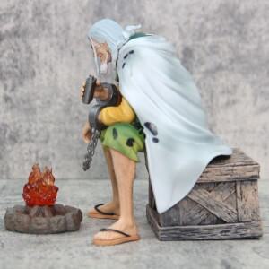 15cm Anime 원피스 Silvers Rayleigh 액션 피규어 Pvc 모델 동상 룸 컬렉션 장식 장난감 생일 Gif