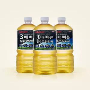 [불스원]레인OK 3배 빠른 발수코팅 에탄올워셔액 1800ml 3개