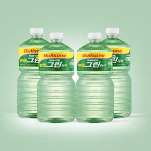 [불스원]레인OK 에탄올 그린 워셔액 1800ml 4개입