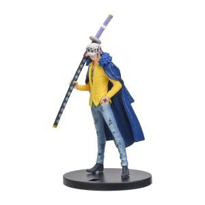 핫18cm/7.1인치 애니메이션 피규어 원피스 DXF 와노국 트라팔가 로우 PVC 컬렉션 모델 인형 장난감 선물용