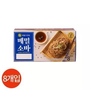 [셀러허브]이가자연면 메밀소바 136.5g x 8개 (S17838768)