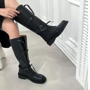 로우힐워커 첼시부츠 워커부츠 가을 미들힐