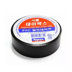 메가디자인 전기테이프 흑색 PVC테이프