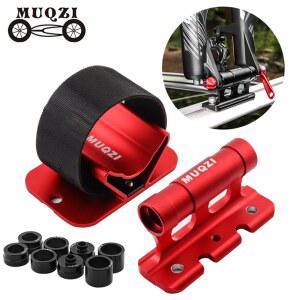 차량용자전거거치대 캐리어 MUQZI MTB 자전거 운송 걸게 브라켓 걸이 프론트 지붕 휴대용 스루 포크 차량용 거치대 릴리스