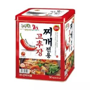 진미 찌개전용 고추장 14kg / 찌개용24012684588397