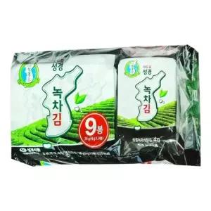 성경김 녹차 식탁김 4g x 9봉21731209588397