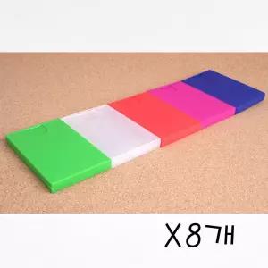 컬러 명함 케이스색상랜덤X8개 신용 수납 카드