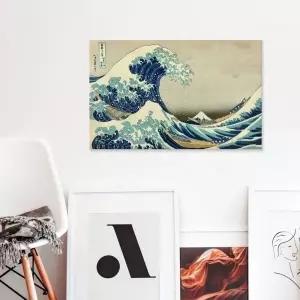 출고옵션 - 35x55cm 일본 명화 캔버스액자 가나가