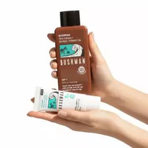 부쉬맨 씨프렌들리 브론즈 태닝오일 190ml 기획 (+ 데일리 선크림 20ml)