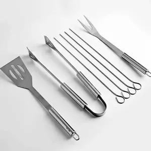[하프클럽/셀럽하우스]캠핑 바베큐 조리 도구 세트 꼬챙이 캠핑고기 포크