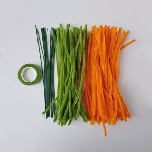오너클랜 라벤더 모루꽃 DIY 키트 화분 만들기 취미용 세트 DIY공예 모루화분키트 모루꽃다발만들기