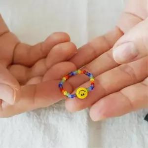 [마이모노샵][마이모노샵] 우정 커플소품 커플 비즈 스마일 반지 만들기 DIY (39150787)