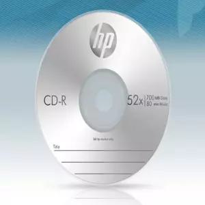 블라썸 HP MEDIA CD-R 52X 700MB (1P 슬림 케이스) 10장 CDRW공시디